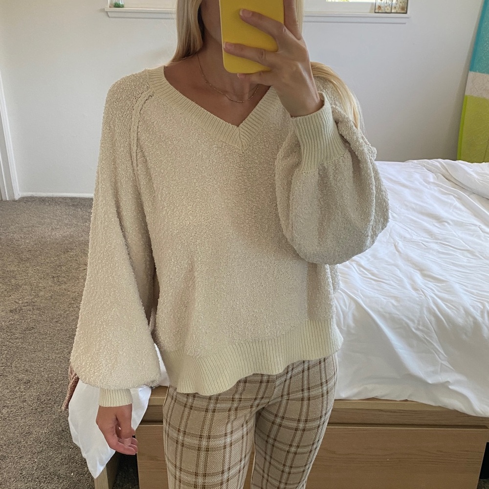 Cream Sweater